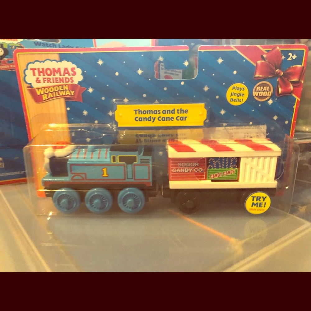THOMAS AND THE CANDY CANE CAR